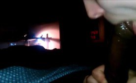 White Girl Slut Sucking BBC Close Up